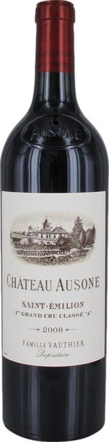 Château Ausone Rotwein, Cabernet Franc, Saint-Emilion, 2008, trocken, 13,5 %, 0,75 l - Bild 1