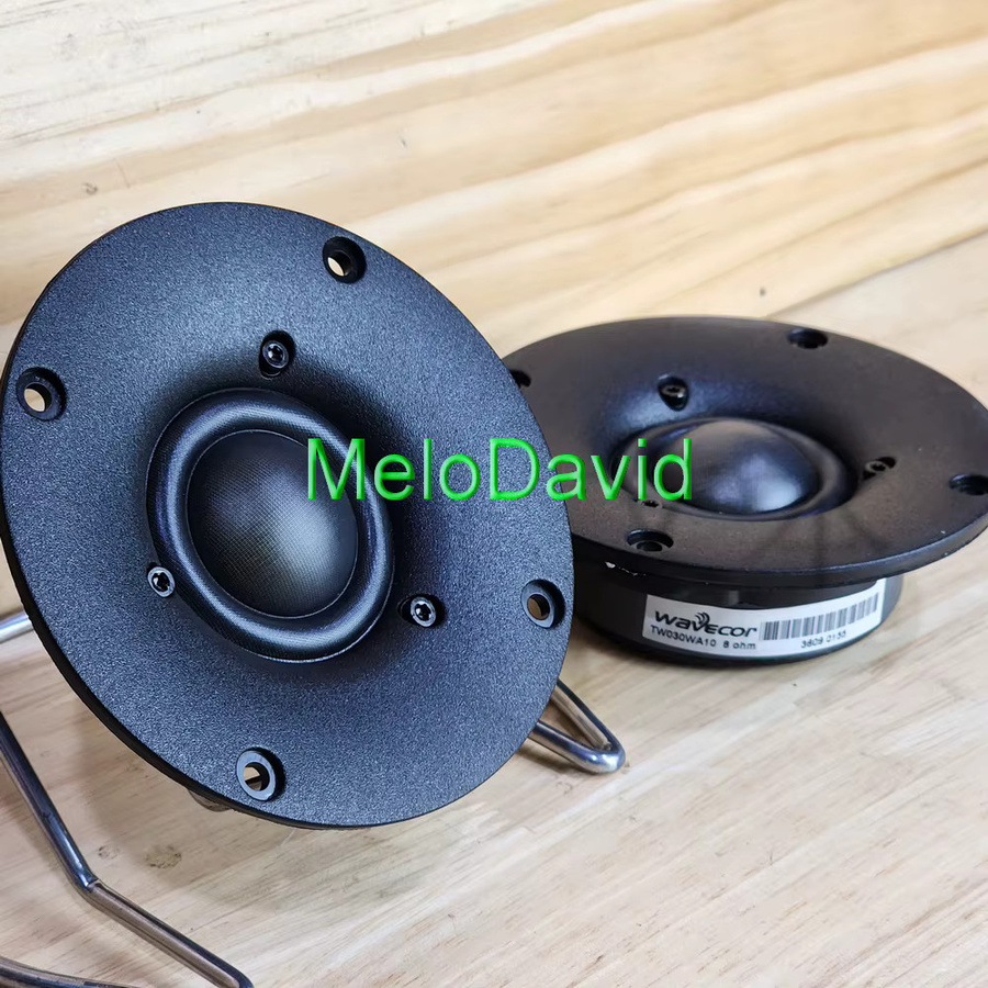 Wavecor TW030WA10 WA22 Seidenkalotten-Hochtöner Set, 2 Stück, Schwarz, 30 mm, 8 Ohm, 104 mm Panel - Bild 3