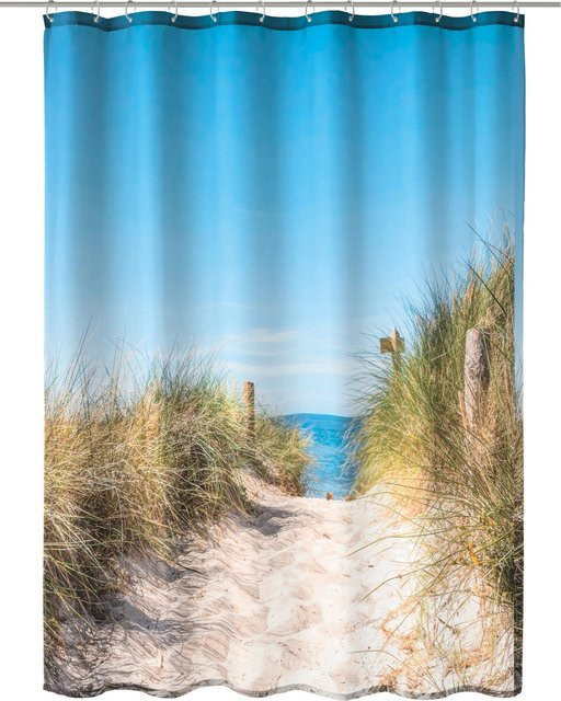 Duschvorhang Kleine Wolke Borkum Multicolor B: 180 cm, H: 200 cm - Bild 1
