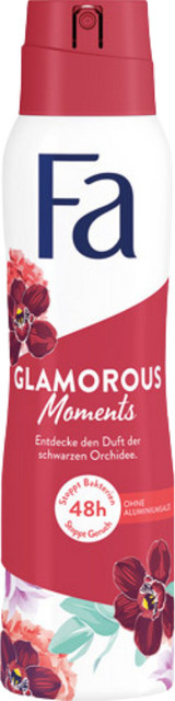 Fa Glamorous Moments Schwarze Orchidee Deo Spray, 94 ml, Damen - Bild 1