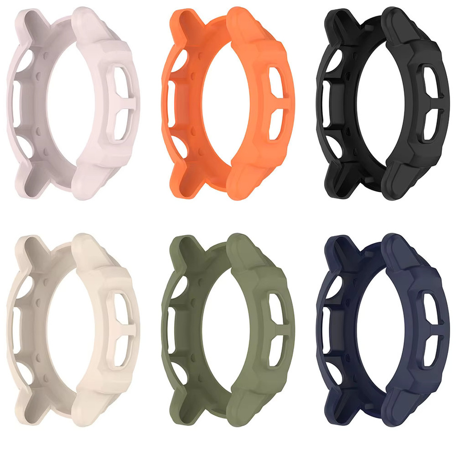 Arvin Uhrenarmband Schutzhülle, Silikon, Schwarz, Unisex, Amazfit Falcon - Bild 3
