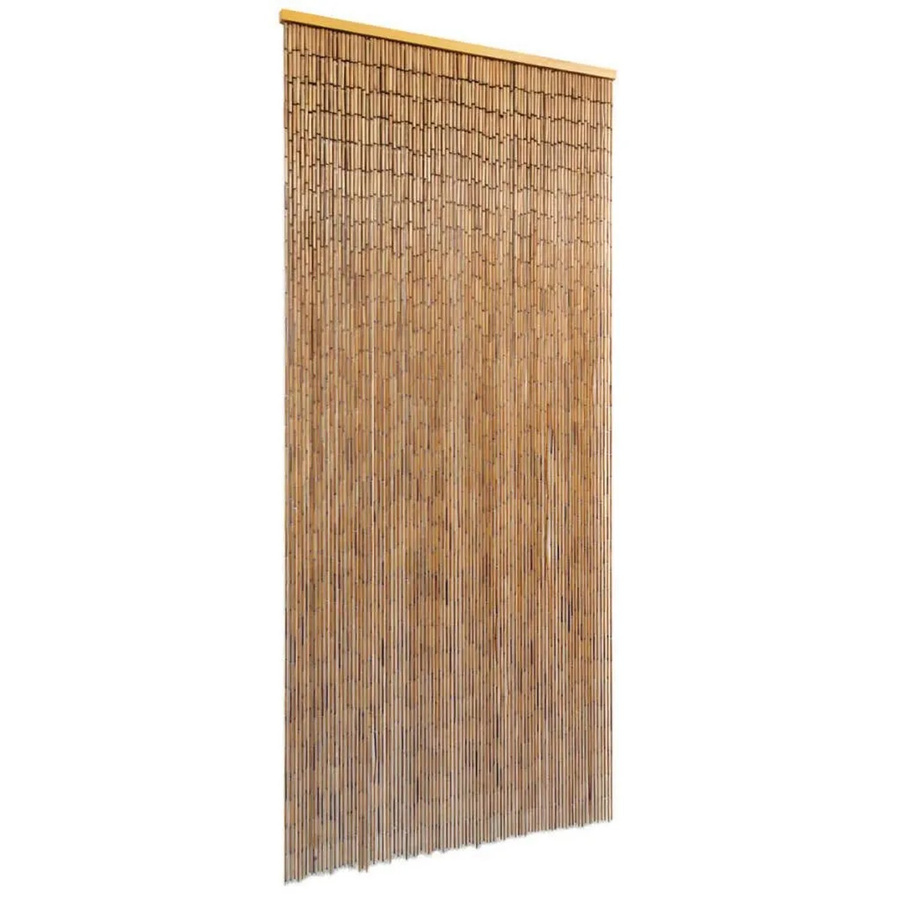 vidaXL Türvorhang aus Bambus in Braun, B: 90 cm, H: 200 cm - Bild 2