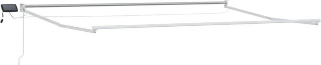 vidaXL Elektrischer Markisenrahmen aus Aluminium in Weiß B: 400 cm, T: 300 cm, H: 180 cm - Bild 1