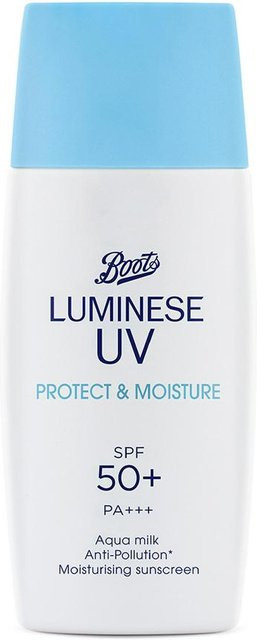 Boots Luminese UV-Schutz & Moisture Gesichtspflege, LSF 50+, 40 ml - Bild 1