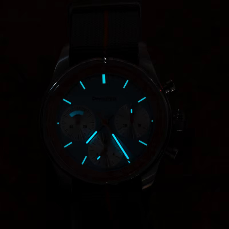 Proxima Chronograph, Herren, Edelstahl, Handaufzug, 39 mm, Blau - Bild 2
