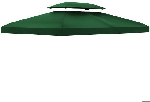 MUVOE Pavillondach aus Polyester in Grün mit optimaler Belüftung, B/T: 300 x 400 cm - Bild 1