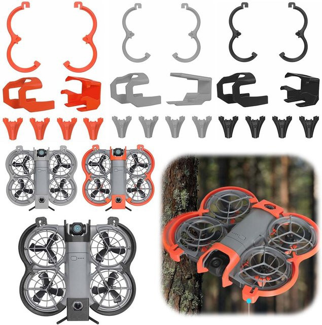 DJI NEO2 Propellerschutz-Kit Antikollisionsringe in Orange - Bild 1
