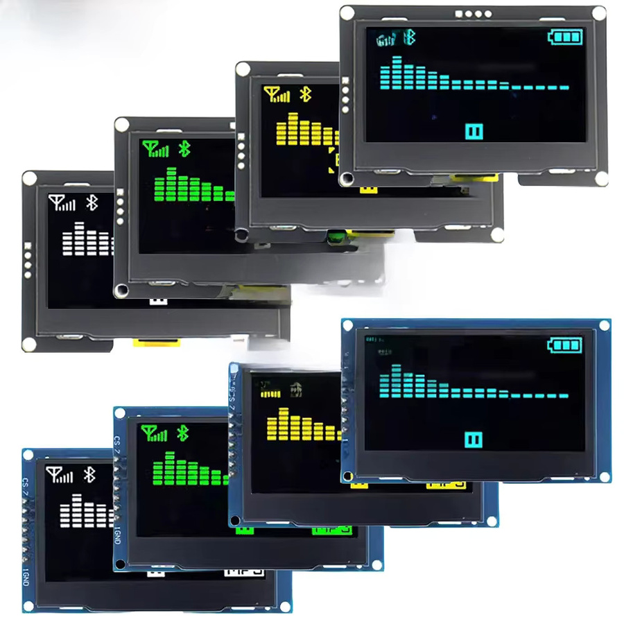 TENSTAR ROBOT OLED LCD Anzeigemodul SSD1309 mit 2,42 Zoll, 128 x 64 Pixel, IIC I2C SPI serielle Schnittstelle, Blau - Bild 4