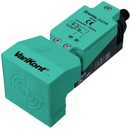 Pepperl+Fuchs Induktiver Sensor NJ40+U1+E2-T-V1 196264 PNP in Grün - Bild 1