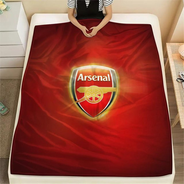 Arsenal Football Club Flanelldecke in Rot, B/B: 130 x 150 cm - Bild 1
