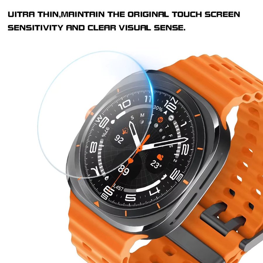 Samsung Displayschutzfolie, gehärtetes Glas, Galaxy Watch Ultra 47 mm - Bild 6