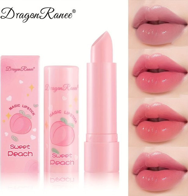 Lippenbalsam, Pfirsich, pink, glänzend, Unisex - Bild 1