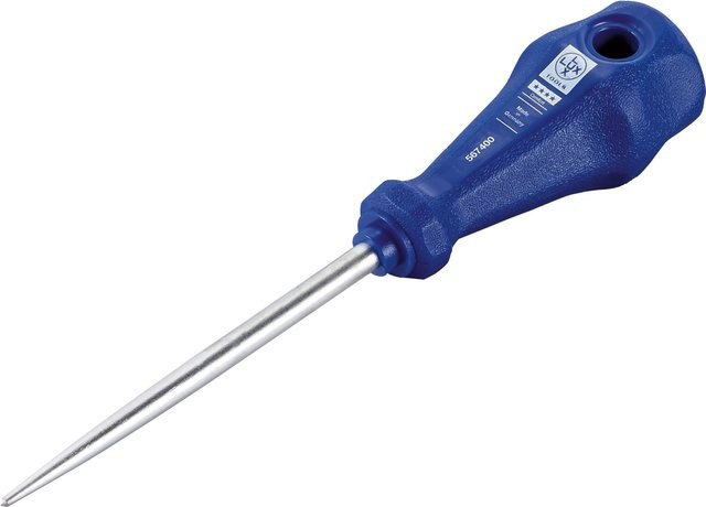 LUX-TOOLS Rundahle aus Stahl in Blau, Durchmesser: 6 mm bis 10 mm - Bild 1