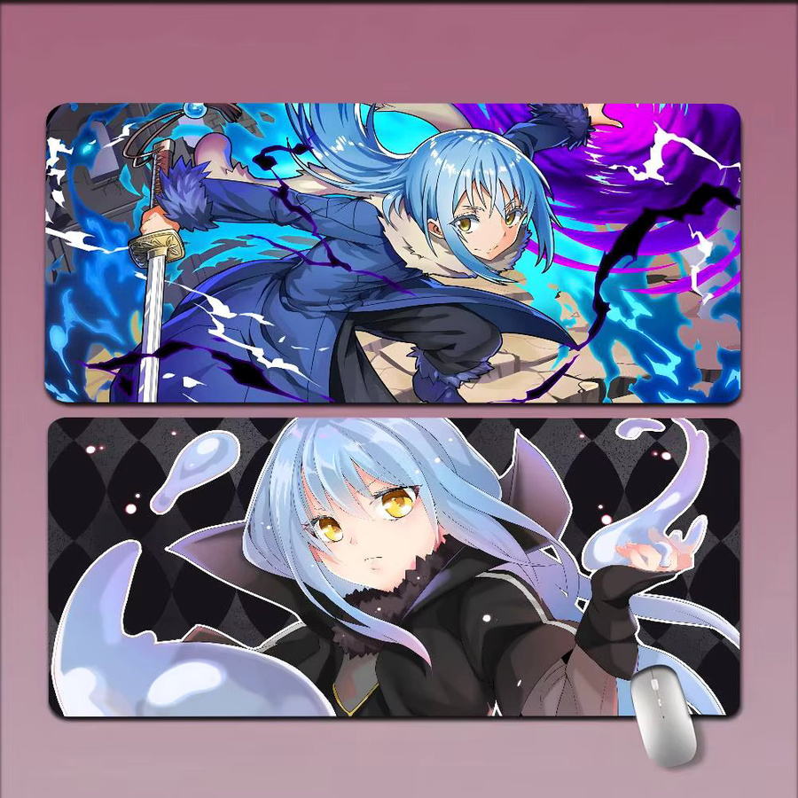 Moetch Mauspad That Time I Got Reincarnated As A Slime Anime Design, rutschfest, Multicolour - Bild 2