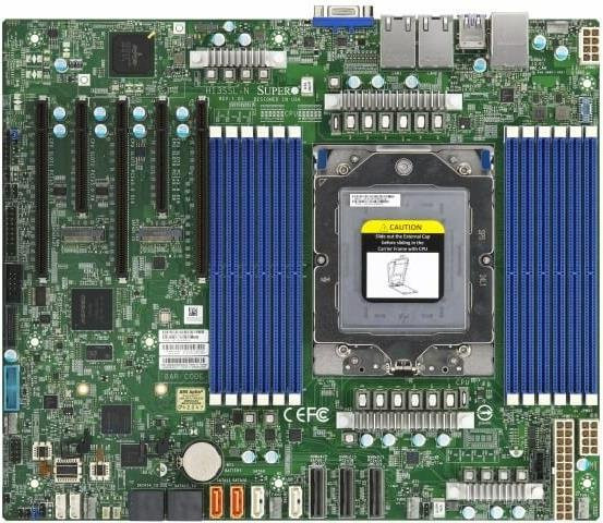 Supermicro MBD-H13SSL-N-B Server-Mainboard ATX mit Socket SP5 für AMD EPYC 9004 Prozessoren und DDR5 Unterstützung - Bild 1