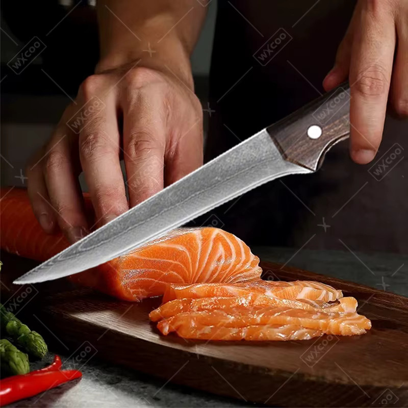 WXCOO Ausbeinmesser im japanischen Stil aus Holz für Fleisch und Gemüse - Bild 2