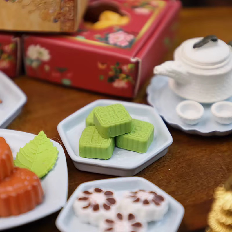 JETTING Miniatur-Mondkuchen, Spielmodell aus Kunststoff, Bunt / Mehrfarbig - Bild 5