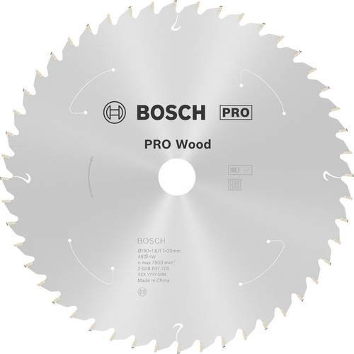 Bosch Kreissägeblatt Standard for Wood für Akkusägen, 48 Zähne, Durchmesser: 190 mm, Bohrung: 20 mm - Bild 1