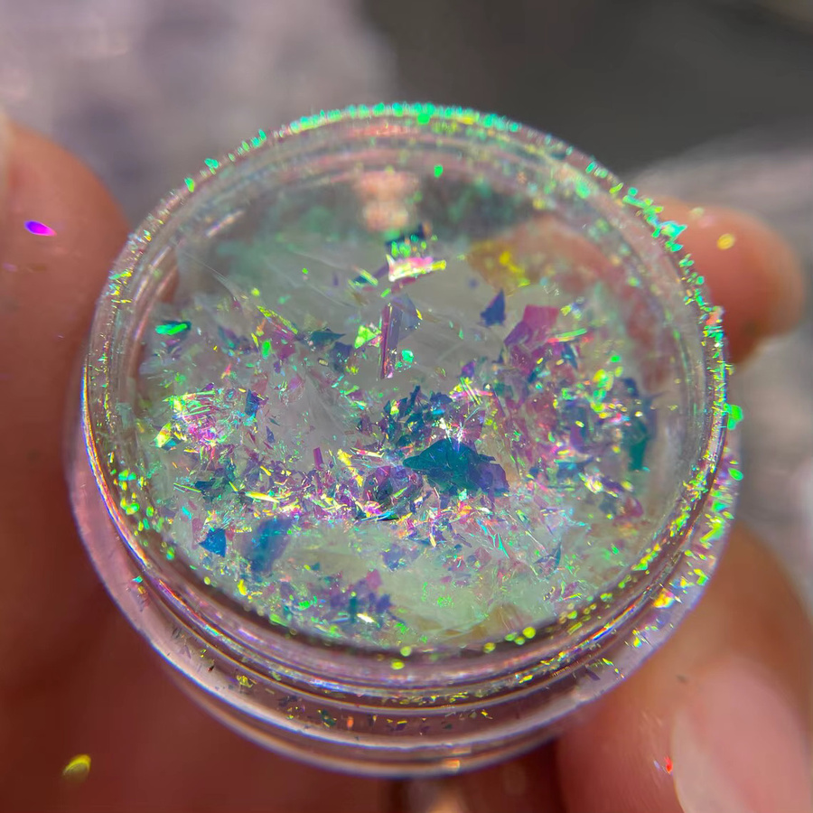 MAFANAILS Aurora Chameleon Nail Art Pailletten, 0,1 g, Schimmernd - Bild 3