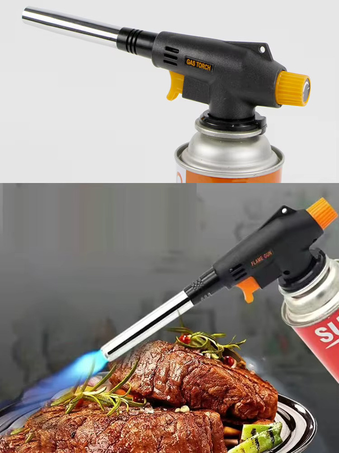 APG Butan Brenner Tragbare Gas Fackel zum Schweißen, Löten und für Outdoor Camping oder BBQ - Bild 2