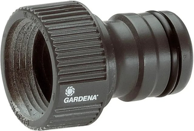 Gardena Profi-System-Hahnstück in Grau für G 3/4 Zoll Gewinde - Bild 1