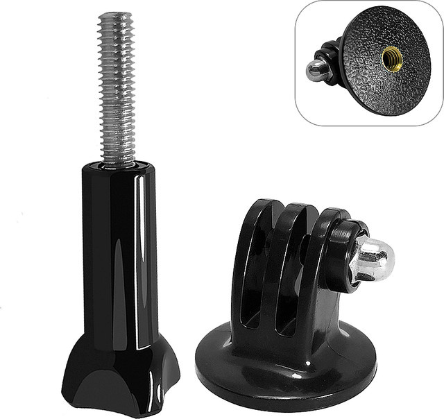GoPro Adapter Konverter Halterung für Hero 13 12 11 10 9 Action Camera in Schwarz - Bild 1