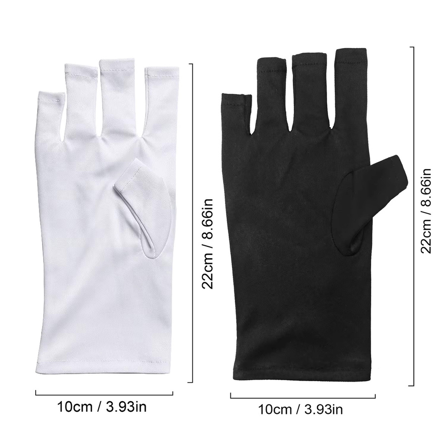 CNKESS Anti-UV-Handschuhe, schwarz, 1 Paar - Bild 2