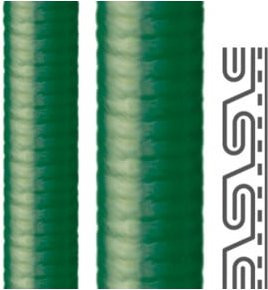 flexa Metallschutzschlauch CU-PU-AS AD14 in Grün, Durchmesser: 11 x 15 mm - Bild 1