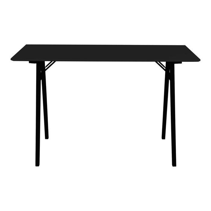 House Nordic Vojens Schreibtisch schwarz B/T/H: 120 x 75 x 75 cm - Bild 2