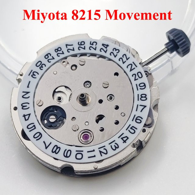 Miyota Ersatz-Uhrenwerk, Automatik, Edelstahl, Silber, Unisex - Bild 1