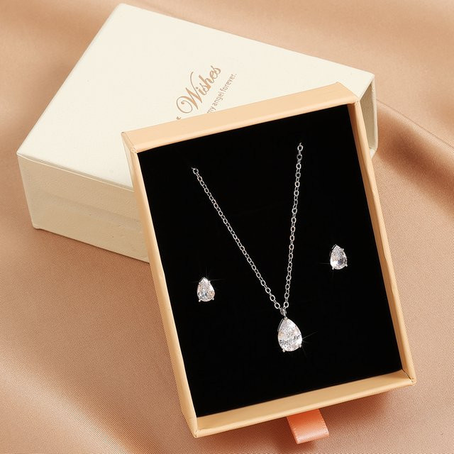 ZAKOL Schmuckset, Silber, Zirkonia, Damen - Bild 1