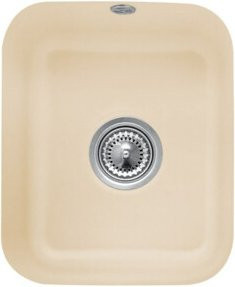 Villeroy & Boch Unterbauspüle Cisterna 45 Spülbecken in Beige aus Keramik mit CeramicPlus Beschichtung - Bild 1