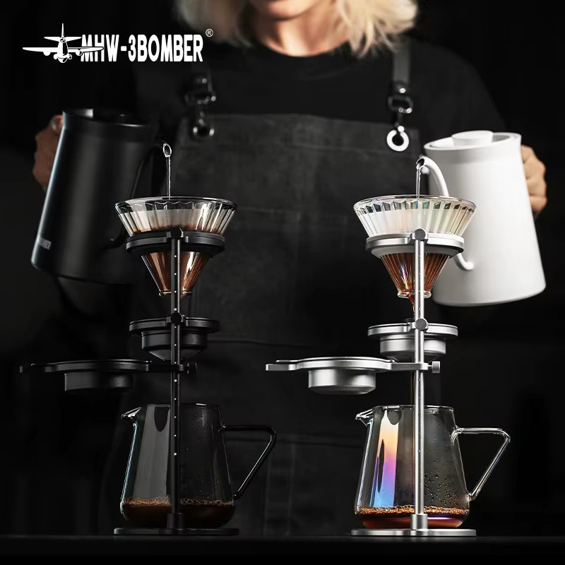 MHW-3BOMBER Pour Over Chilling Ball Stand Tropfständer aus Aluminiumlegierung mit abnehmbarem Design - Bild 5
