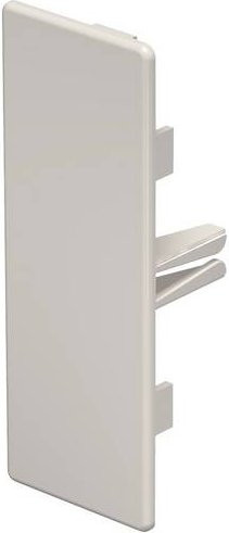 OBO Bettermann Endstück, Farbe: Weiß, B: 11,0 cm, H: 4,0 cm, 10 Stück - Bild 1