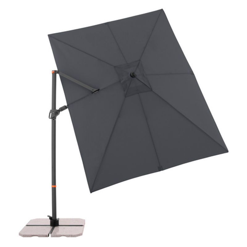 Doppler Pendelschirm MyZone in Anthrazit mit Sonnenschutzfaktor 50, B/T/H: 240 x 320 x 265 cm - Bild 2
