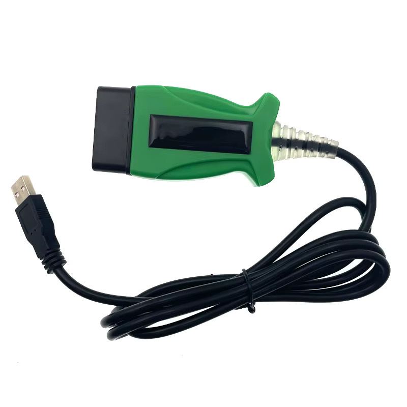 ITCARDIAG Techstream DLC3 J2534 Passthru OBD2 Diagnosekabel für Toyota bis Baujahr 2022 in Grau und Grün - Bild 3