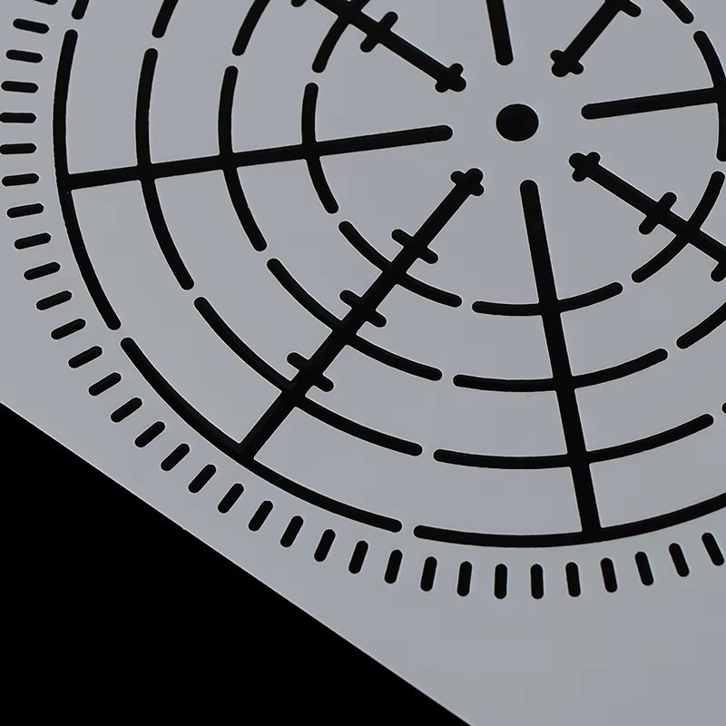 12er Set wiederverwendbare Mylar Mandala Schablonen für Punktmalerei auf Boden, Wandfliesen, Stoff und Möbeln - Bild 3