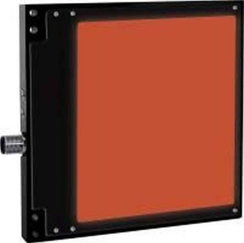 Di-soric 206714 LED-Flächenbeleuchtung Panel in Rot, IP67 wasserfest, Aufbauleuchte aus Aluminium und Metall - Bild 1