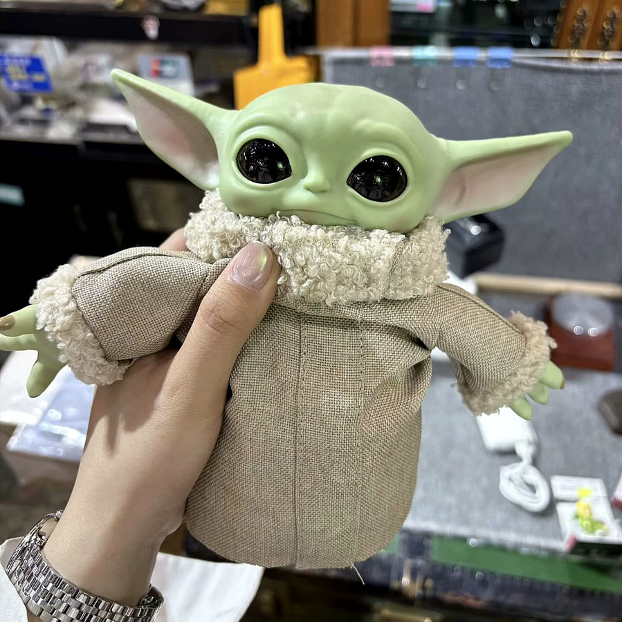 Hot Toys Star Wars Yoda Baby Grogu, Actionfigur, Plüschmodell, Grün - Bild 2