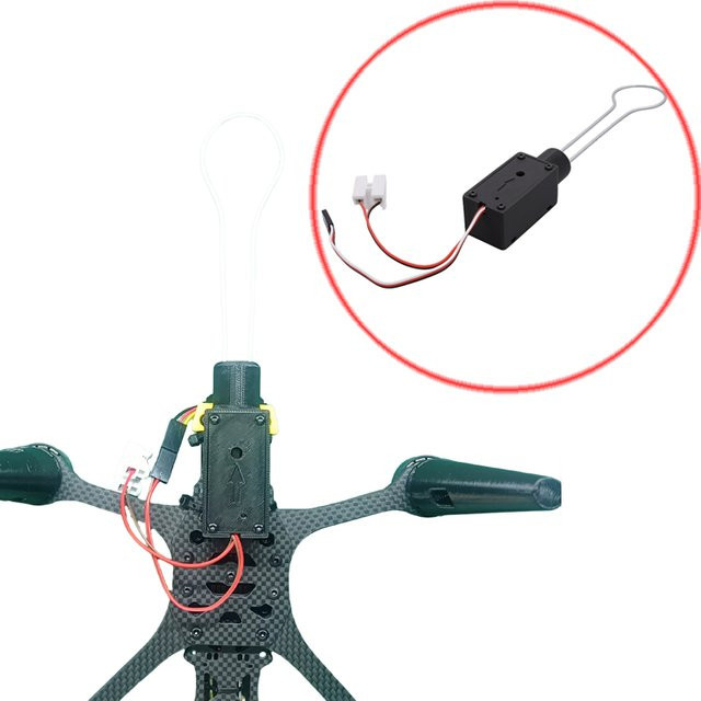 YUENHOANG Dual-Sicherheitsmechanismus Sicherungsschalter in Schwarz für FPV-Renndrohnen und Outdoor-Flugtraining - Bild 1