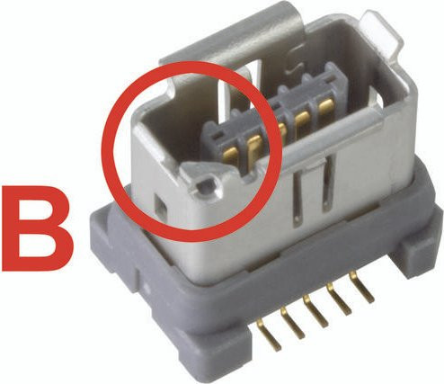 HARTING Leiterplattensteckverbinder 09452819002 aus Messing in Grau - Bild 1