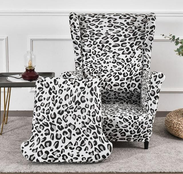 YTO Home Dehnbarer Sofaüberwurf mit elastischem Boden, 1-teiliger Möbelschutzbezug für Sessel und Esszimmerstühle, Multicolour - Bild 1