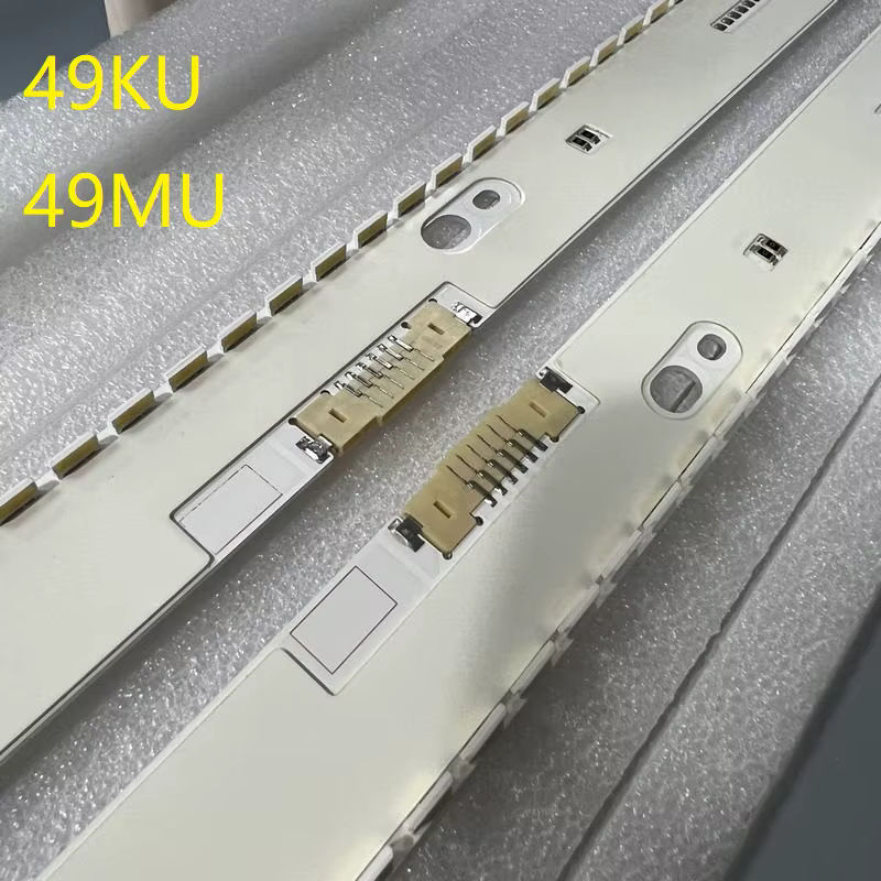 LED-Streifen für Samsung TV Modelle UE49MU6405U UE49KU6510U UE49KU6405U UE49KU6449 UE49MU6479 UE49MU6675U UE49KU6400U UE49KU6450 UE49KU6452 in Weiß (SMD) - Bild 2