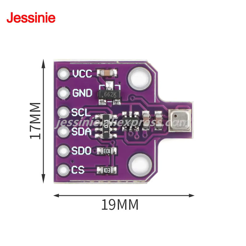 BME680 BME688 Digitales 4-in-1 MEMS-Sensormodul für Temperatur, Luftfeuchtigkeit und Luftdruck mit hoher Genauigkeit - Bild 1