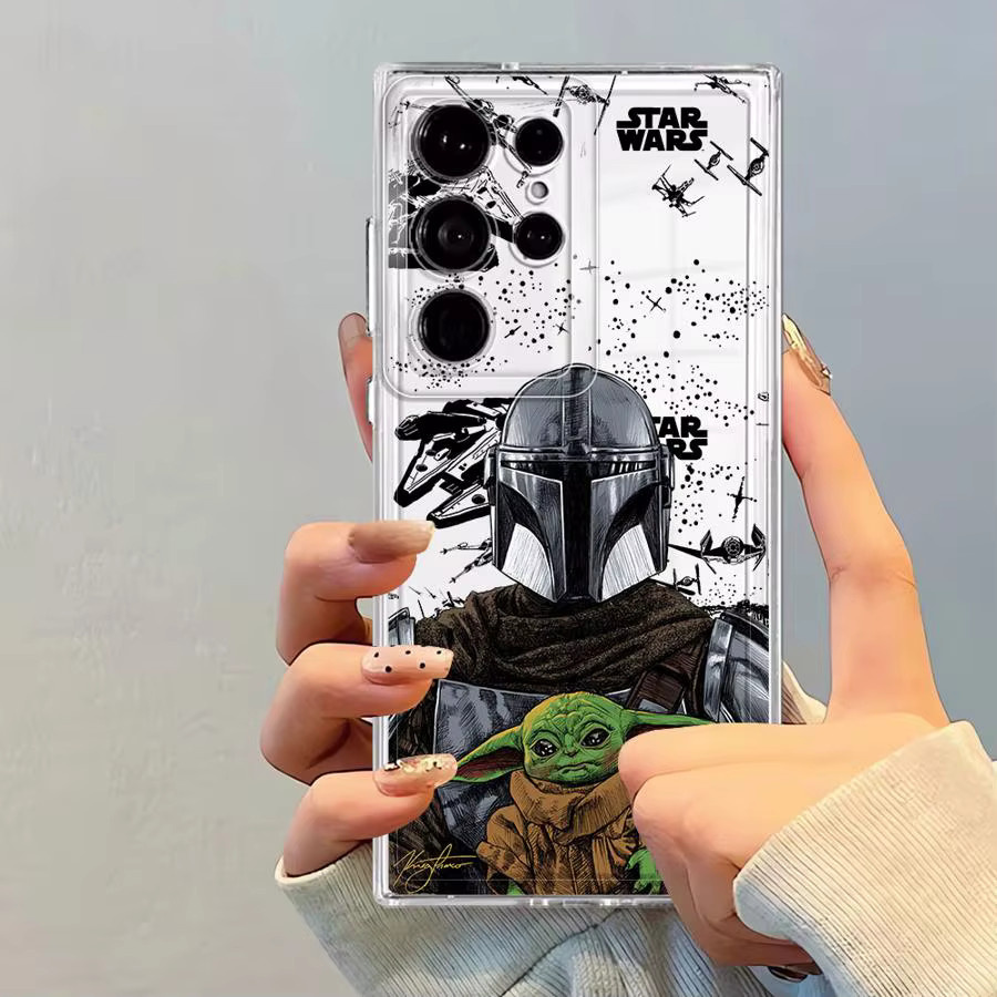 S-Stars Wars Helden Handyhülle für Samsung Galaxy S26 S25 S24 S23 S22 S21 S20 Plus S20 Ultra S10 Note 20 Ultra Edge in Multicolour - Bild 2