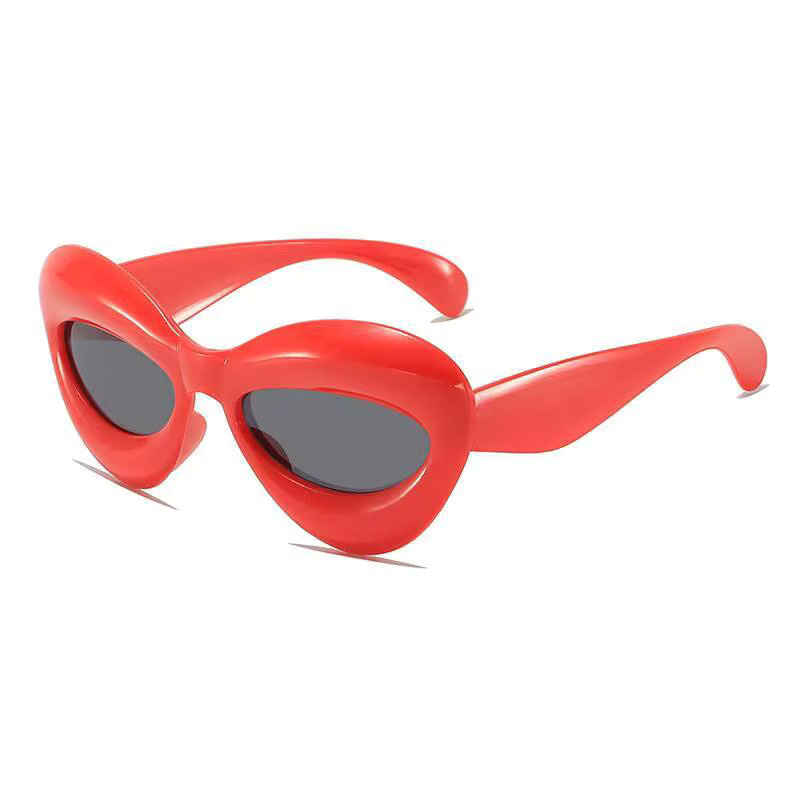ZUXUB Kinder-Sonnenbrille, Vollrand, Kunststoff, Bonbonfarben - Bild 3