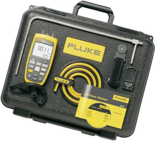 Fluke Anemometer 922/Kit Messgerät für Windgeschwindigkeit 1 bis 80 m/s in Gelb - Bild 1