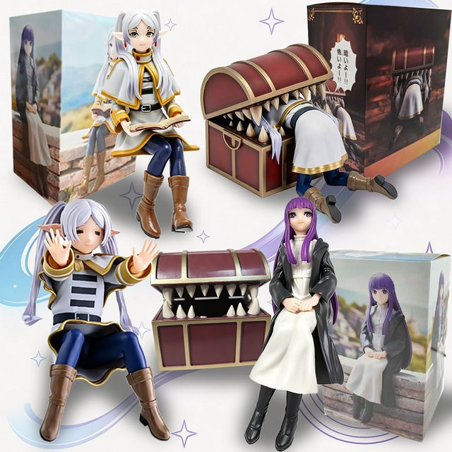 Bandai Sousou no Frieren, Noodle Stopper Anime-Mädchenfigur, Actionfigur - Bild 1