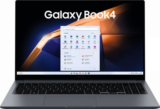 Samsung Galaxy Book4 Notebook, Grau, 15,6 Zoll, Intel Core i7, 16 GB RAM, 512 GB SSD, Windows 11 - Bild 1