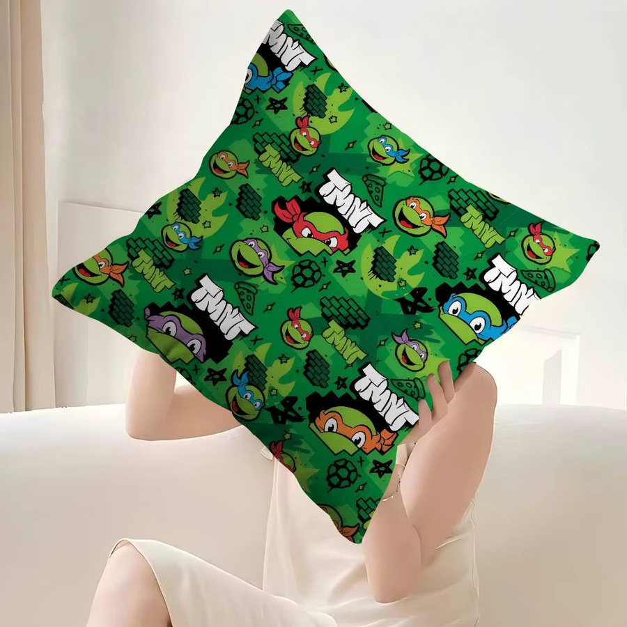Rastar Teenage Mutant Ninja Turtles Kissen, quadratisch, Multicolour, B/B: 30,0 x 30,0 cm - Bild 4